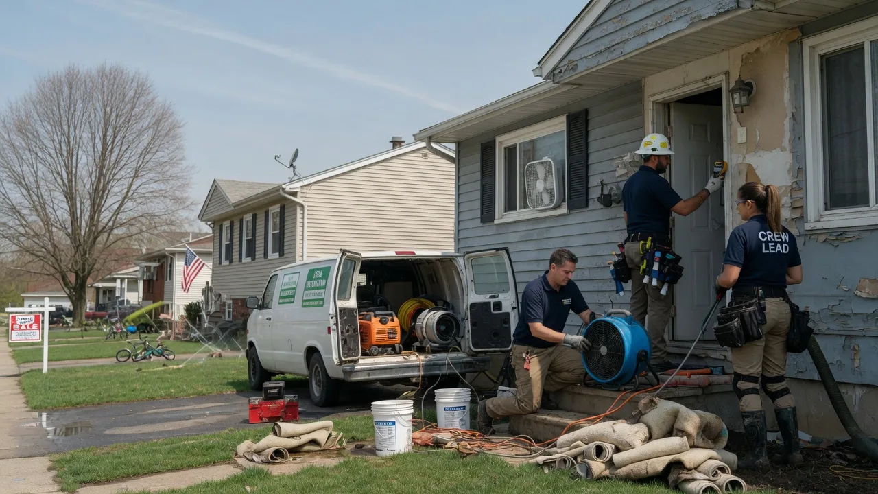 Flood Cleanup in Kittanning, PA near me