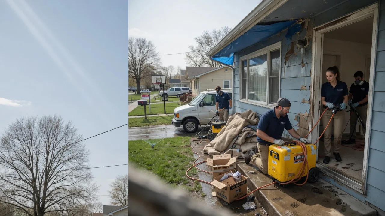 Basement Flood Cleanup in Kittanning, PA near me